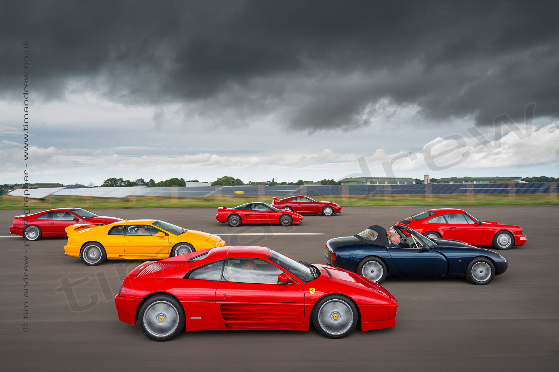 1990s Supercars at Scottow Enterprise Park shot by Tim Andrew